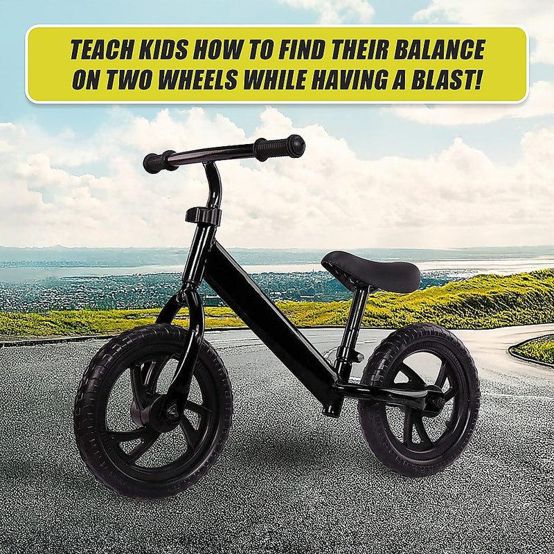 Kids Balance Bike Ride On Toys Push Bicycle Wheels