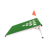 Golf Cornhole Game With Chipping Mats, Golf Balls, Putters